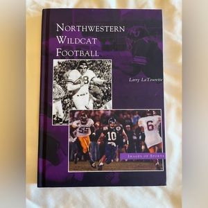 Northwestern wildcat football hardcover book